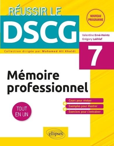 Mémoire professionnel DSCG 7. Tout en un