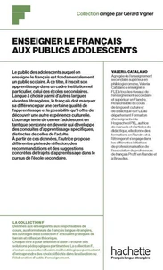 Collection F : Enseigner le Français aux publics adolescents (Ebook)