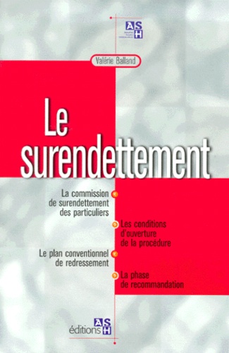 Valérie Balland - Le Surendettement.