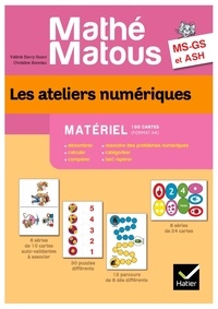 Valérie Barry-Soavi et Christine Bonnieu - Les ateliers numériques MS-GS et ASH Mathé-matous - Matériel 100 cartes.