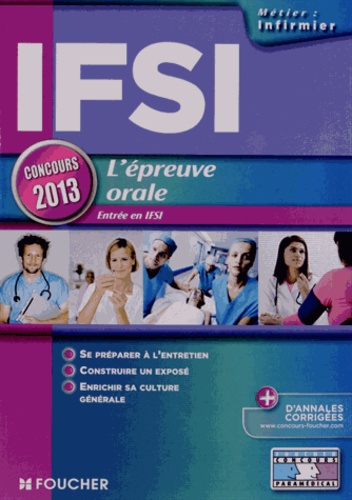 IFSI. L'épreuve orale  Edition 2013