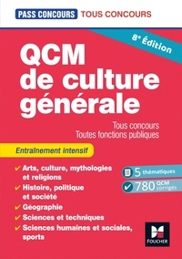 Valérie Béal et Anne Ducastel - Pass'Concours - QCM de culture générale - Tous concours - 8e édition - Entraînement.