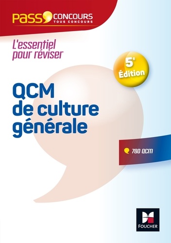 Valérie Béal et Anne Ducastel - Pass'Concours - QCM de culture générale - Tous concours - Entrainement et révision.