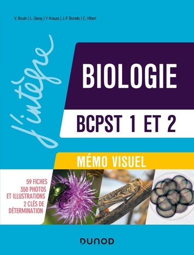 Biologie BCPST 1 et 2. Mémo visuel 3e édition