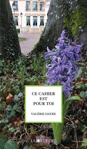 Ce cahier est pour toi