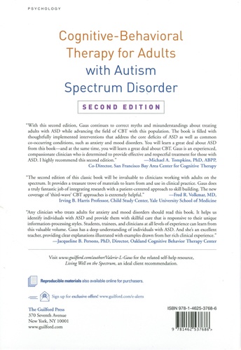 Cognitive-Behavioral Therapy for Adults with Autism Spectrum Disorder 2nd edition