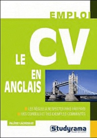 Valérie Lachenaud - Le CV en anglais.