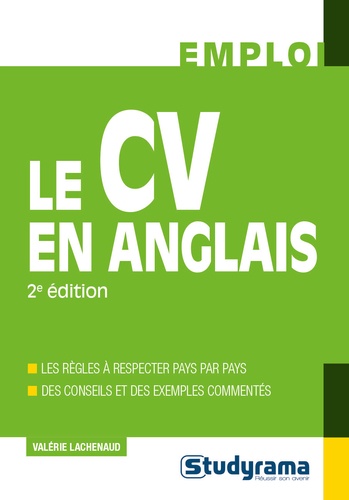 Valérie Lachenaud et Miren Lartigue - Le CV en anglais.
