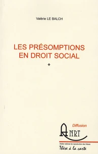 Les présomptions en droit social