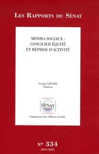 Les Rapports du Sénat N° 334