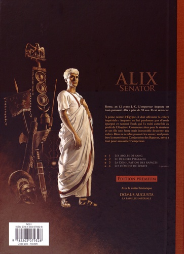 Alix senator Tome 3 La conjuration des rapaces -  -  Edition de luxe