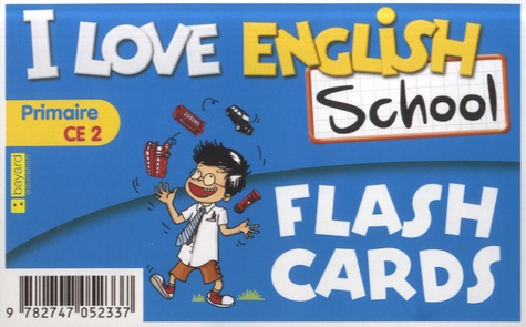 Valérie Menneret - I Love English School CE2 - Flashcards.