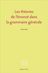 Les théories de lénoncé dans la grammaire générale.pdf