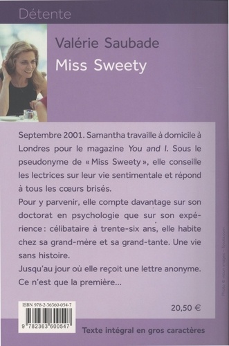 Miss Sweety Edition en gros caractères