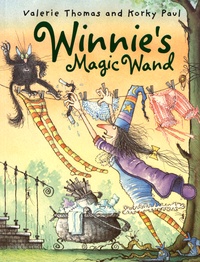 Valerie Thomas et Korky Paul - Winnie's Magic Wand. 1 CD audio