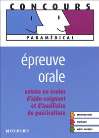Valérie Villemagne et Anne-Laure Moignau - Epreuve orale - Entrée en écoles d'aide-soignant et d'auxiliaire de puériculture.