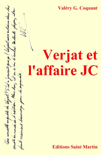 Verjat et l'affaire jc