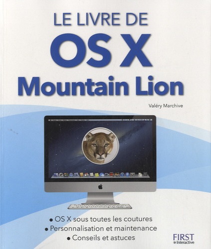Valéry Marchive - Le livre de Os X Mountain Lion.