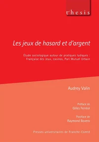 Les jeux de hasard et d'argent