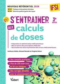 S’entraîner aux calculs de doses-IFSI