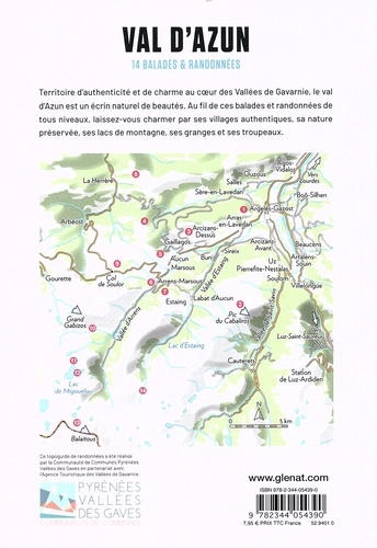 Val d'Azun. 14 balades & randonnées