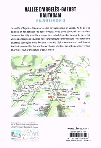 Vallée d'Argelès-Gazost - Hautacam. 14 balades & randonnées