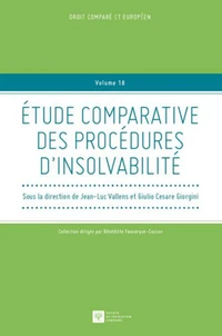 Etude comparative des procédures d'insolvabilité