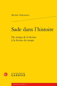 Sade dans l'histoire