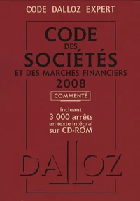 Code des sociétés et des marchés financiers
