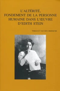 L'altérité, fondement de la personne humaine dans l'oeuvre d'Edith Stein