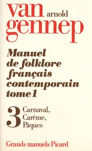Manuel de folklore français contemporain