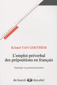 L'emploi préverbal des prépositions en français