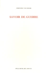 Savoir de guerre
