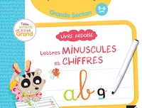 Lettres minuscules et chiffres maternelle Grande Section