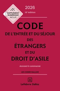 Code de l'entrée et du séjour des étrangers et du droit d'asile