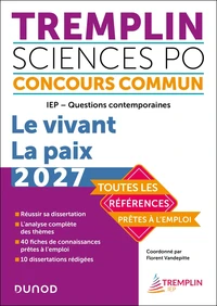 Tremplin Concours IEP Questions contemporaines 2027