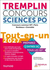 Tremplin Concours Sciences Po Tout-en-un 2027