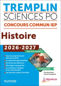 Tremplin Sciences Po Histoire Concours commun