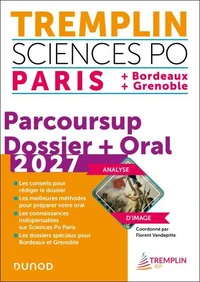Tremplin Sciences Po Paris, Bordeaux, Grenoble 2027