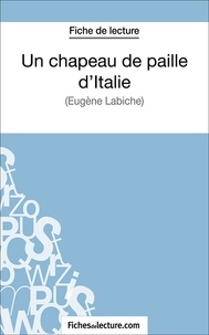 Vanessa Grosjean et  Fichesdelecture.com - Un chapeau de paille d'Italie - Analyse complète de l'oeuvre.