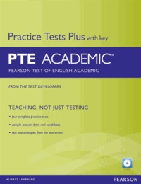 Vanessa Jakeman et Kate Chandler - Pearson Test of English Academic Practice Tests Plus (with  Key) and CD-ROM.