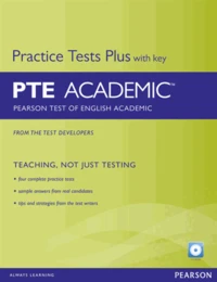 Pearson Test of English Academic Practice Tests Plus (with  Key) and CD-ROM