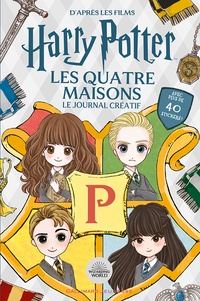 Vanessa Moody - Harry Potter, Les quatre maisons - Le journal créatif. Avec plus de 40 stickers !.