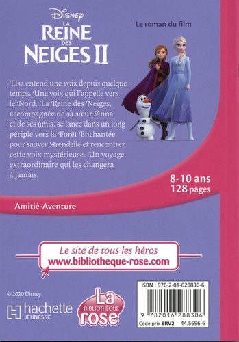 Livre : La Reine des neiges II