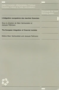 L'intégration européenne des marchés financiers