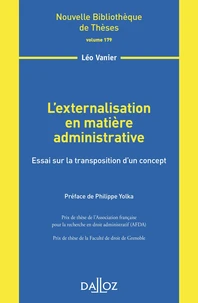L'externalisation en matière administrative