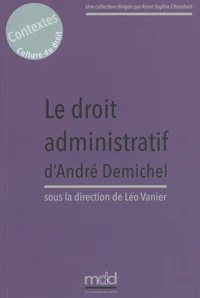 Le droit administratif d'André Demichel