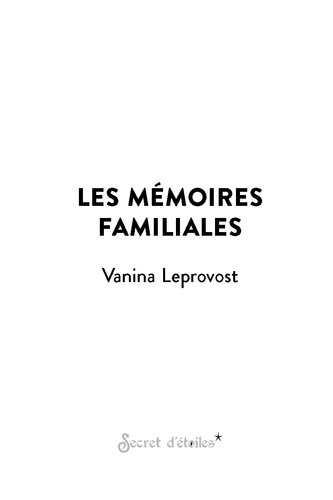 Les mémoires familiales