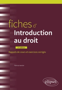 Fiches d'introduction au droit