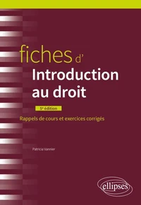 Fiches d'introduction au droit